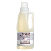 Mrs. MEYER'S botella frontal lavanda 32 fl oz mostrando etiqueta clara y beneficio aroma