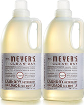 Mrs. MEYER'S front packaging showing lavender scent and size benefit: clear labeling