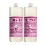 Mrs. Meyer’s botella frontal peonía, visible y lista para recargas