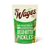 Mrs. Wages frente del paquete que muestra envases y rendimiento