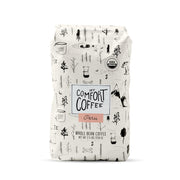 Mt. Comfort Coffee front 2.5 lb bag showing packaging and freshness benefit