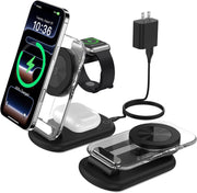 Mukiya front view folded dock showing compact design and daily convenience