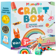 Mumaloo front of box showing colorful branding and included project count benefit clarity