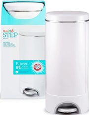 Munchkin STEP vista frontal elegante y control de olores en el hogar