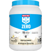 Muscle Milk envase frontal Vainilla mostrando el tamaño y datos clave