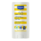 Mustela stick frontal mostrando diseño portátil y fácil uso
