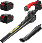 MZK front view of blower showing compact design and easy grip for quick cleanups