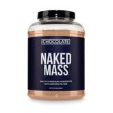 NAKED front packaging showing 8 lb tub and label benefits