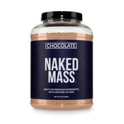 NAKED front packaging showing 8 lb tub and label benefits