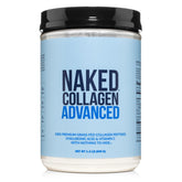 NAKED jar front label showing product benefits and clean ingredients