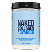 NAKED jar front label showing product benefits and clean ingredients