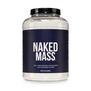 NAKED Mass front packaging showing clean bulk supplement and benefits