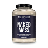 NAKED front packaging shot showing clean label and 8 lb size benefit