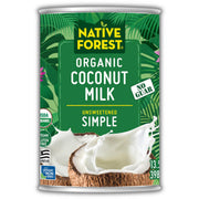 Native Forest front of can showing packaging and organic label benefit