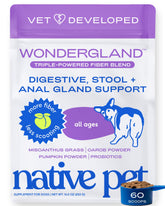 Native Pet WonderGland front packaging showing product and label benefits