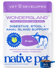 Native Pet WonderGland front packaging showing product and label benefits