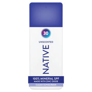 Native envase frontal del spray mostrando diseño y práctica aplicación