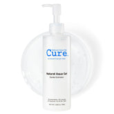 NATURAL AQUA GEL CURE front packaging showing bottle and label, clear gentle appeal