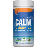 Natural Vitality frente del envase mostrando 120 gominolas y beneficios claros