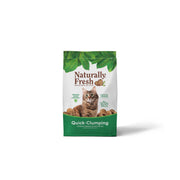 Naturally Fresh front packaging showing 30 lb bag and eco details, clear benefit