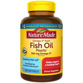 Nature Made front label bottle showing supplement name and count for quick identification