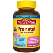 Nature Made front packaging showing bottle and label, clear benefits visible