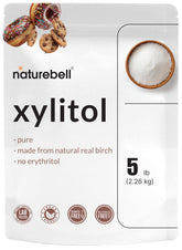 NatureBell xylitol front packaging showing 5 lb bag and clear branding for reliable supply