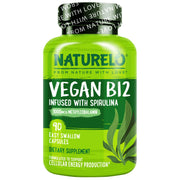 NATURELO frente del envase mostrando diseño y ventaja vegana