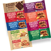Nature's Bakery front box showing 28-count variety pack and convenience