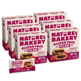 Nature's Bakery front packaging showing raspberry fig variety and benefits