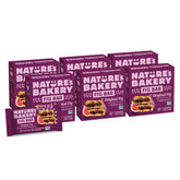 Nature's Bakery paquete frontal mostrando cajas y formato familiar