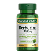 Nature's Bounty frasco frontal mostrando 60 cápsulas y beneficios claros