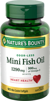 Nature's Bounty frente del envase mostrando 90 cápsulas y beneficios