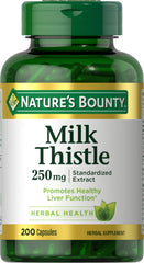 Nature's Bounty frontal del envase mostrando 200 cápsulas y beneficios