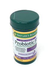 Nature's Bounty front packaging showing bottle and label for quick ID and benefits