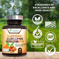 Nature's Nutrition botella abierta con cápsulas listas para uso