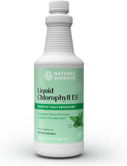 Nature's Sunshine botella frontal mostrando etiqueta y volumen