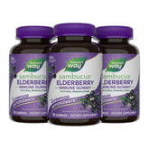 Nature's Way frasco frontal mostrando gominolas y marca, conveniencia diaria