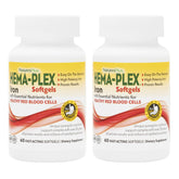NaturesPlus Hema-Plex frente del empaque mostrando la marca y beneficios