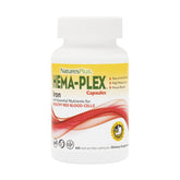 NaturesPlus frasco Hema-Plex frente mostrando etiqueta y beneficios