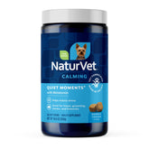 NaturVet envase frontal del producto mostrando 240 unidades, calma práctica