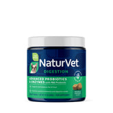 NaturVet front packaging showing 120 soft chews and clear benefit labeling