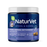 NaturVet envase frontal mostrando 130 masticables y beneficios