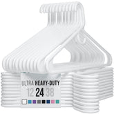 NEATERIZE white front view showing full 24-pack and neat storage benefit