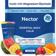Nectar front packaging showing product benefits and flavor for quick identification