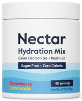 Nectar front packaging showing tub and flavor, clear product identity and benefit