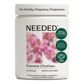 Needed frontal del envase mostrando el nombre y beneficio prenatal