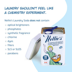 Nellie's cucharada medidora lista para dosificar y ahorrar producto