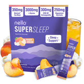 Nello Supersleep frente del empaque mostrando la caja y beneficios