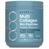 NeoCell envase frontal del Multi Collagen 22oz mostrando presentación y beneficios